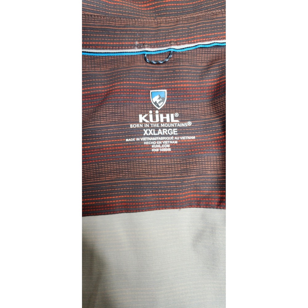 (2) Kuhl Mens‎ XXL Short Sleeve Button Up TuffleX Shirts Green Hiking Outdoor - Picture 9 of 11